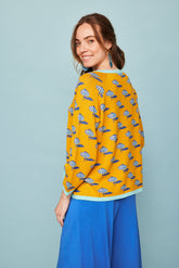 Mustard Ocean Sweater